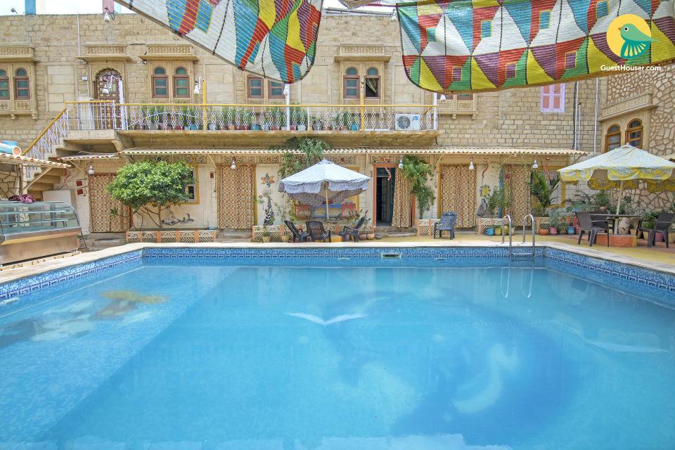 Holiday home Heritage With A Pool In Jaisalimer, By Guesthousxer 44130 *